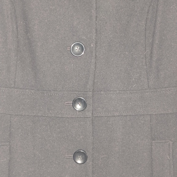 Black "Dress" Peacoat - Picture 3 of 4